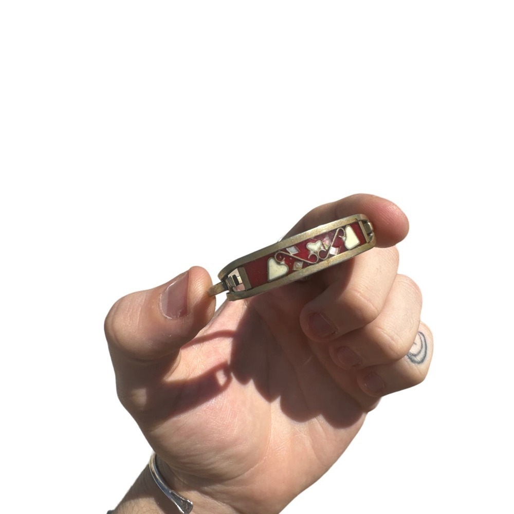 Vintage Alpaca Mexico Baby Bracelet